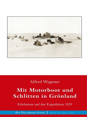 cover image of Mit Motorboot und Schlitten in Grönland